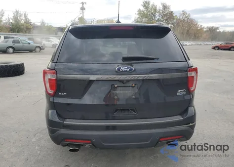 2018 Ford Explorer Xlt z USA, uszkodzony, nr VIN 1FM5K8D81JGC60569